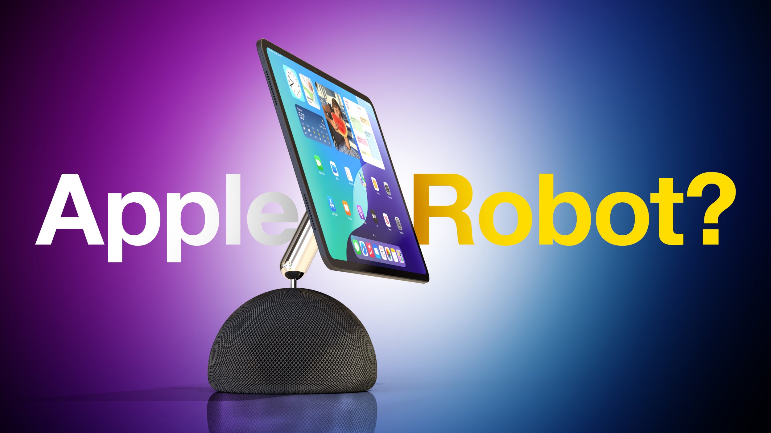 Apples første robotter klar til massek Produktion snart!