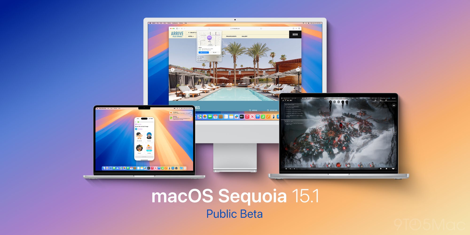 Apple frigiver offentlig beta 2 til iPadOS 18.1, macOS Sequoia 15.1 og mere