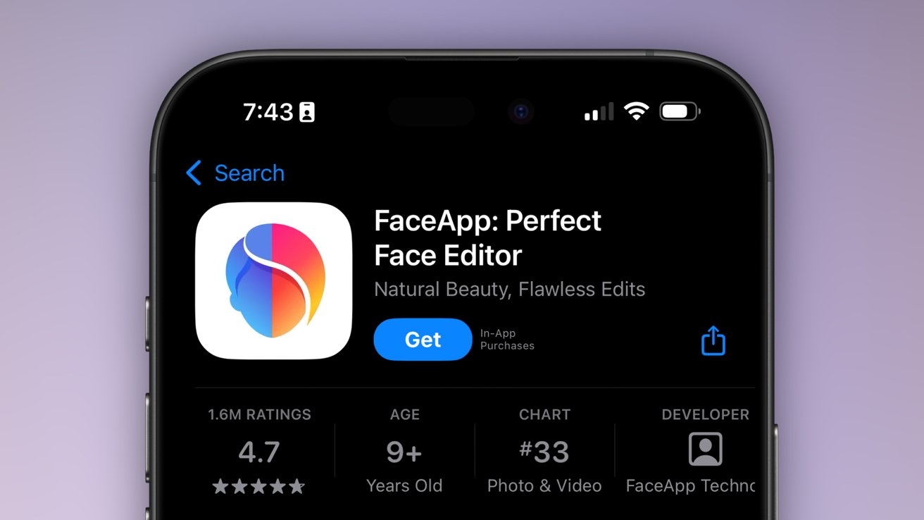 FaceApp skaber privatlivsmareridt: Fines til Apple og Google