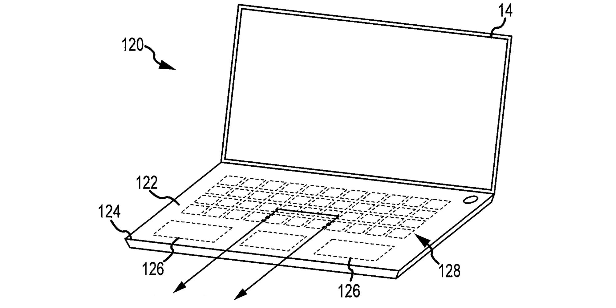 Apple fortsætter arbejdet på en helt glas MacBook med virtuelt tastatur og touchpad