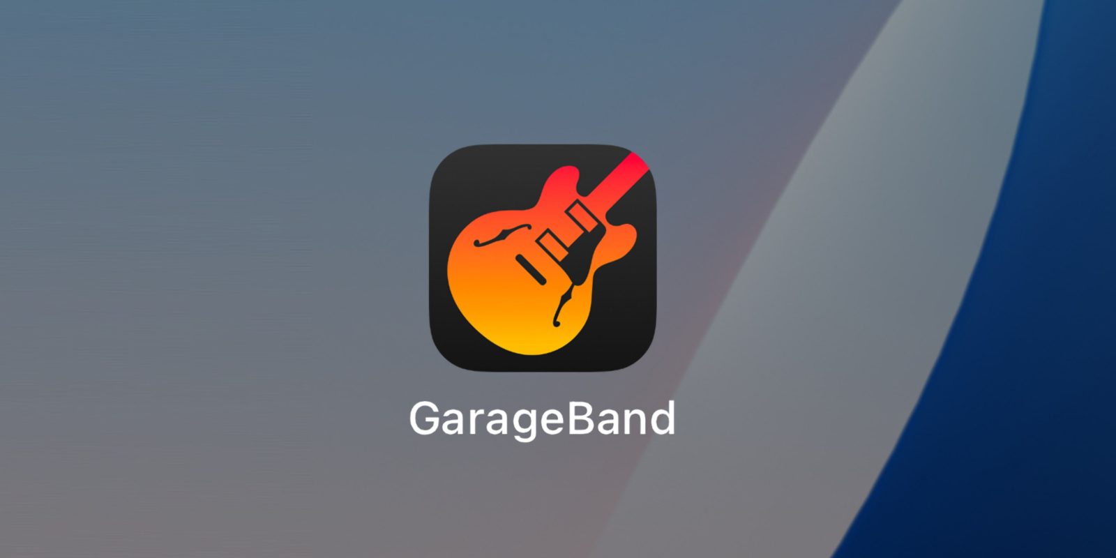 GarageBand får det mørke ikondesign til iOS 18