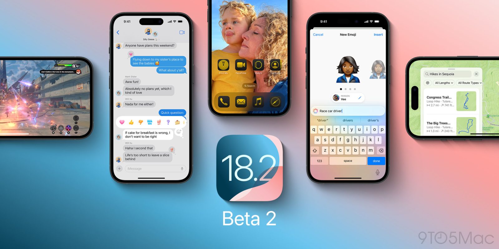 iOS 18.2 beta 2 nu tilgængelig for alle iPhones inden december-lanceringen