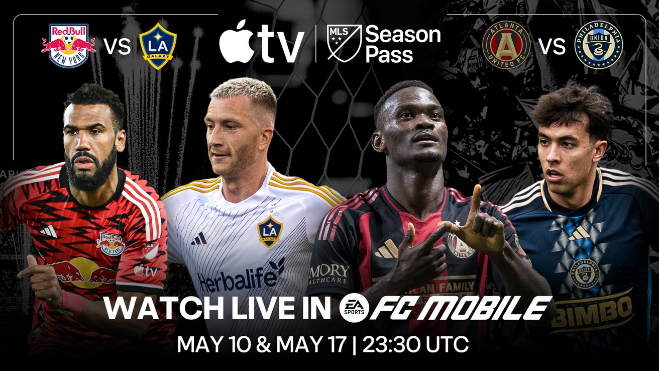 EA Sports FC Mobile streamer MLS live med Apple TV