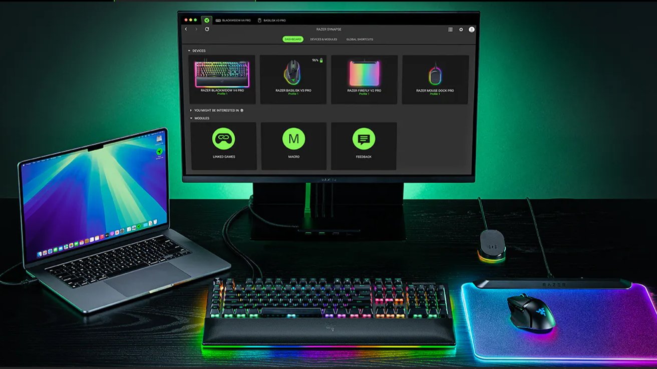 Apple Silicon Mac får fuld udbytte af Razer-udstyr