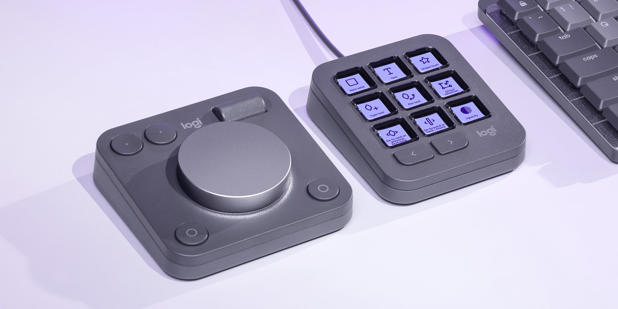 Logitech lancerer ny MX Creative Console med kontroller til Photoshop og mere