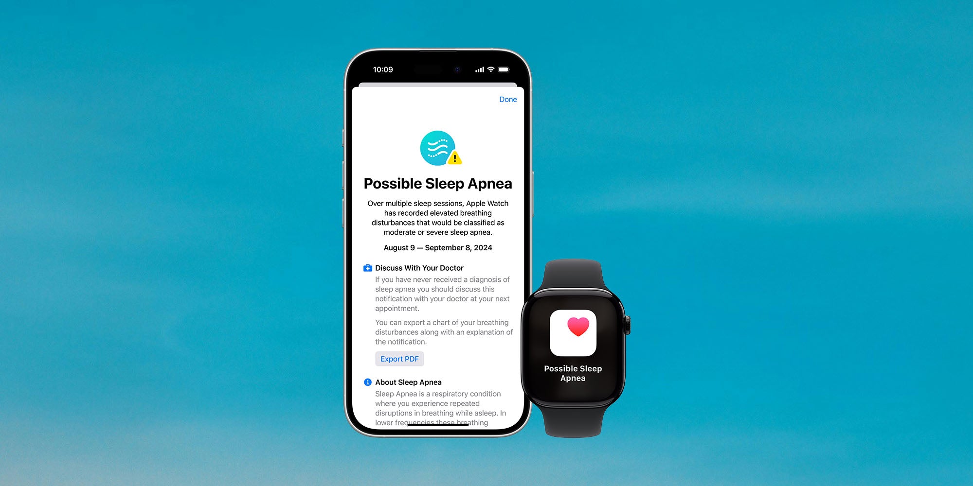 Apple Watch søvnapnø detektion får godkendelse fra Health Canada