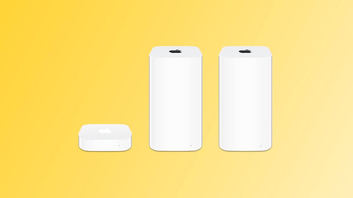 Apple dropper AirPort Time Capsule backup i macOS 27