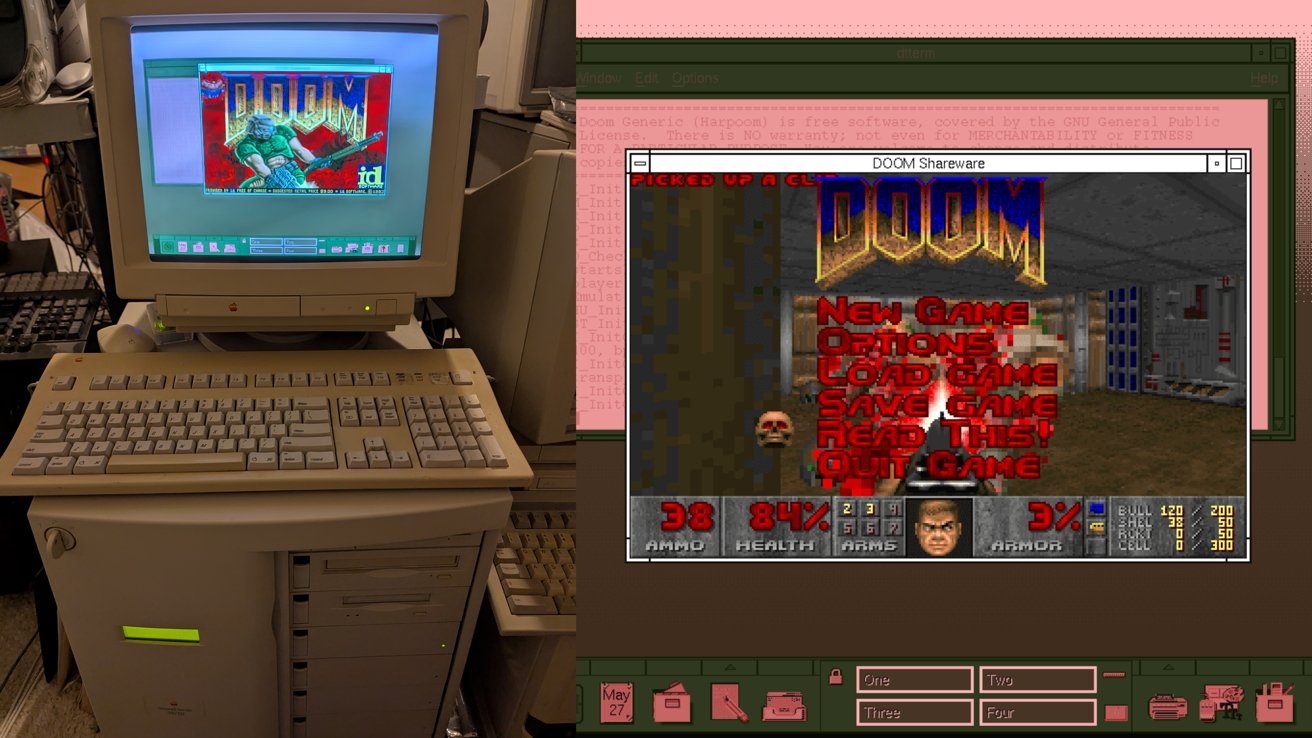 Spil klassiske Doom på Apple Network Server nu!