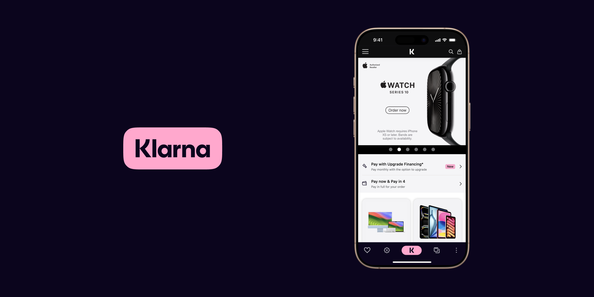 Klarna bliver officiel Apple-forhandler med betalingsmuligheder og opgraderingsplaner