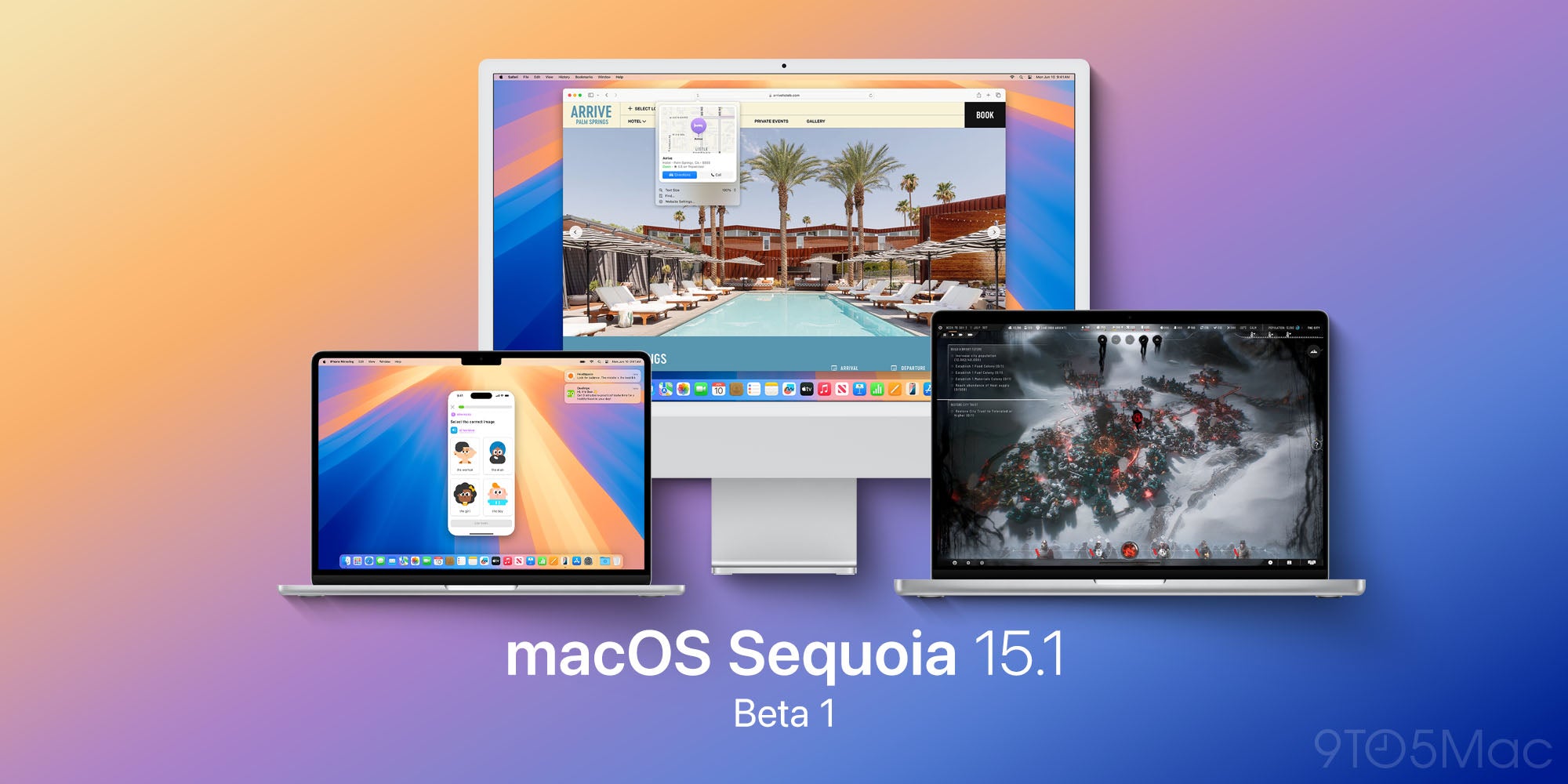 Apple frigiver macOS Sequoia 15.1 beta 2 til udviklere