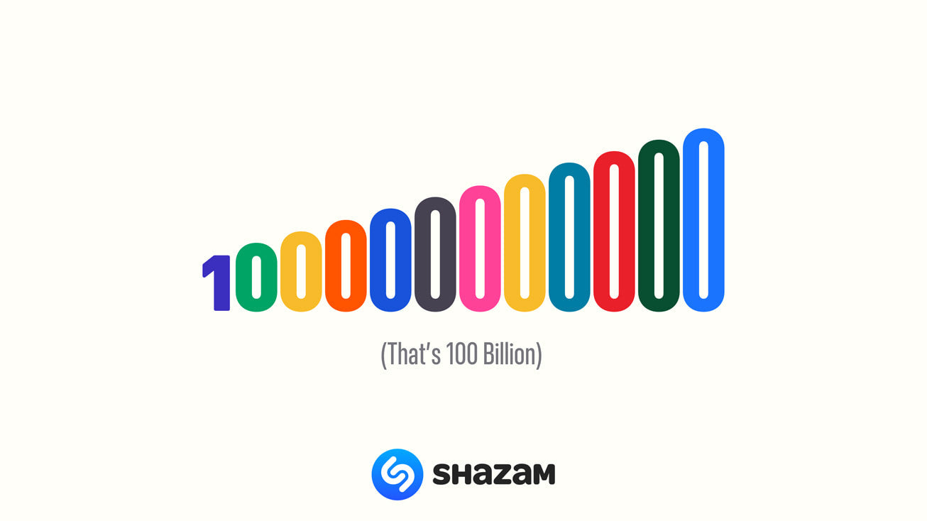 Apple: Shazam Har Identificeret Over 100 Milliarder Sange!