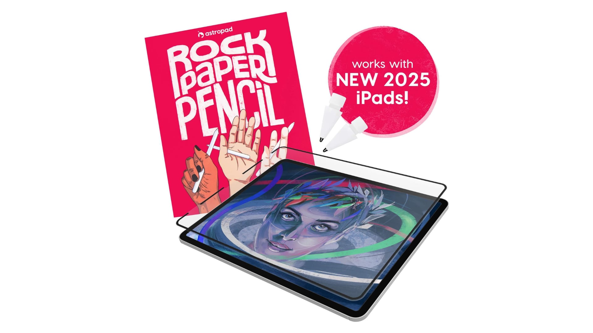 Vind M3 iPad Air og Rock Paper Pencil Kit!