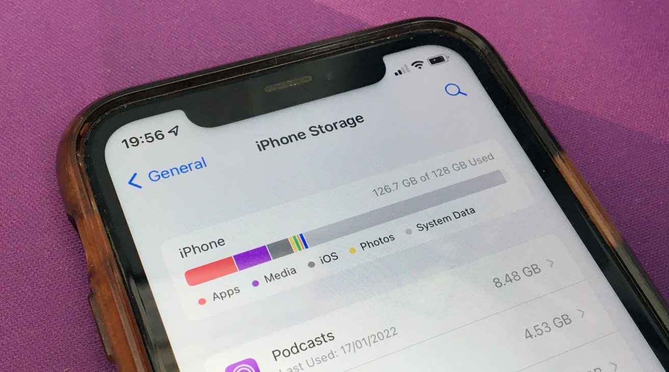 Sådan frigør du plads fra System Data på din iPhone