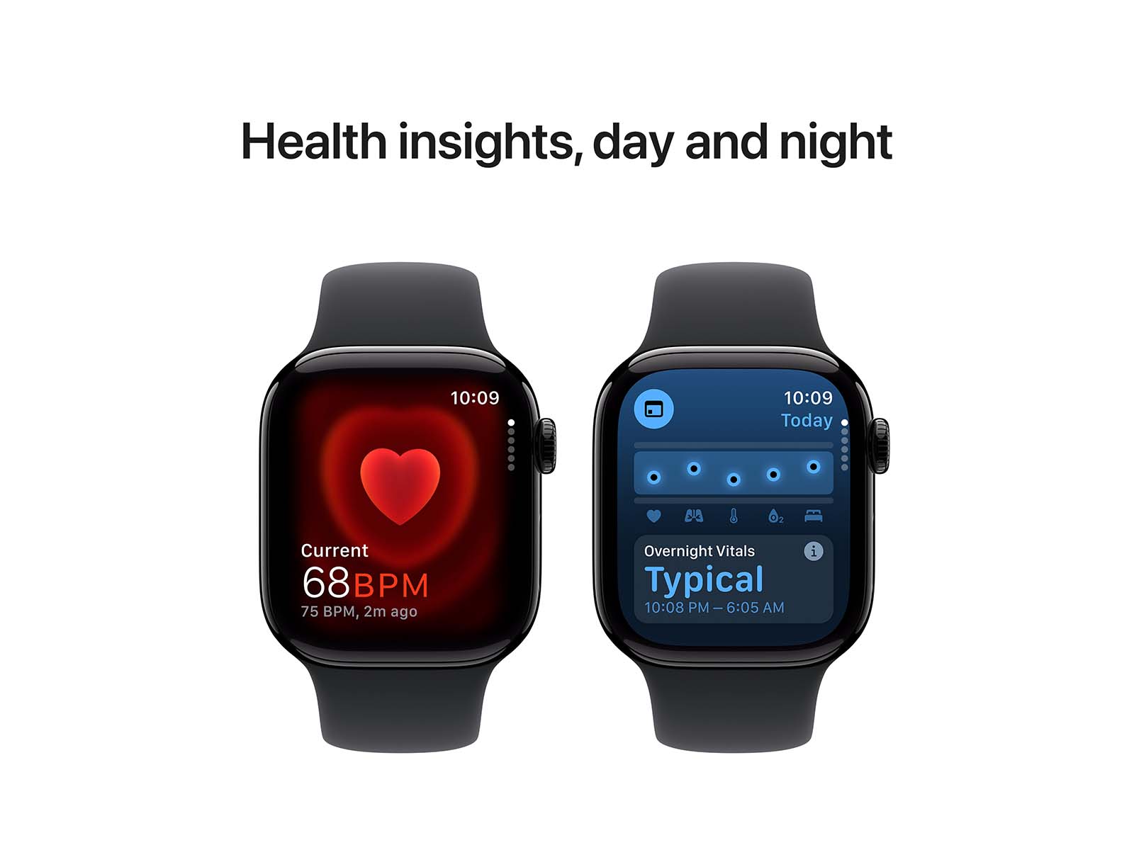 Apple Watch Series 10 (GPS) 42 mm Sort Smart ur Apple