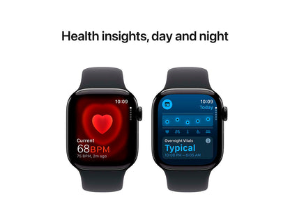 Apple Watch Series 10 (GPS) 42 mm Sort Smart ur Apple