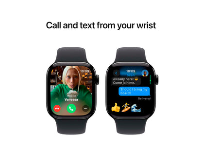 Apple Watch Series 10 (GPS) 42 mm Sort Smart ur Apple