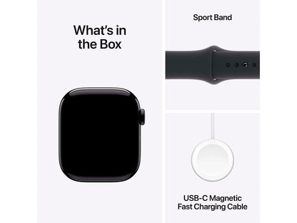 Apple Watch Series 10 (GPS) 42 mm Sort Smart ur Apple