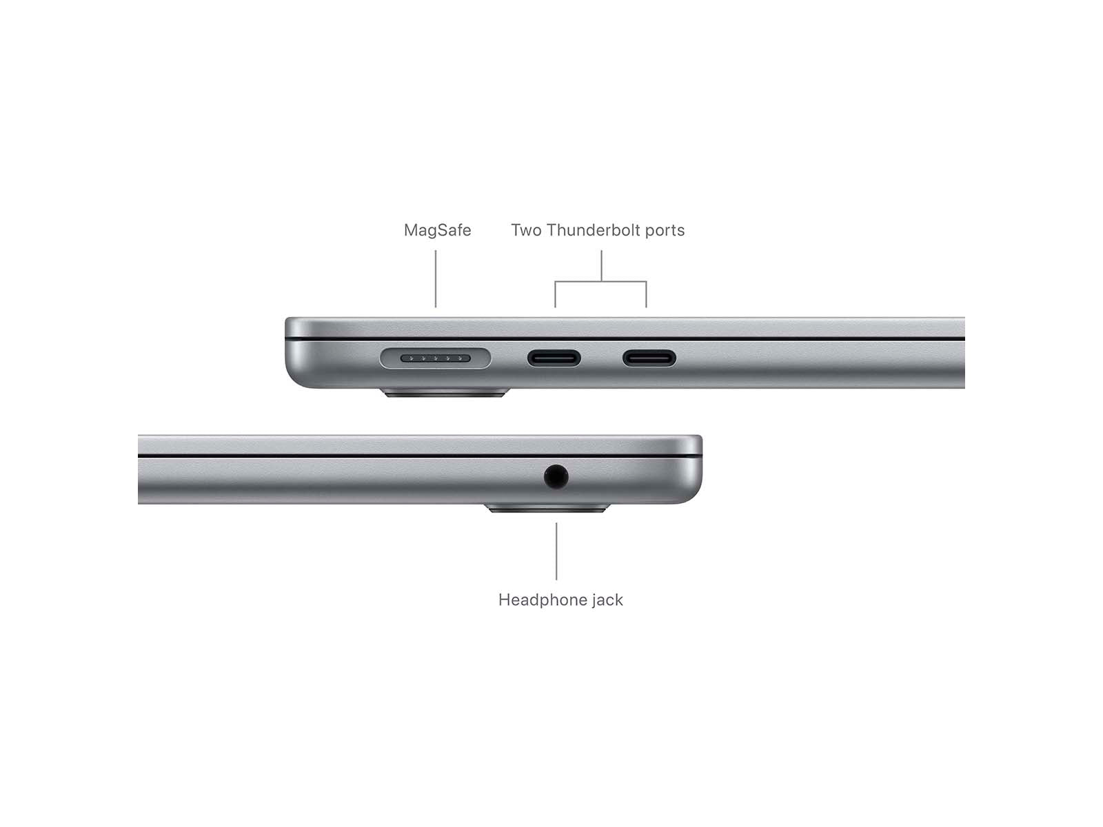 MacBook Air 2024 13" M3 8CPU, 10GPU, 16GB, 512GB Space Grey Apple