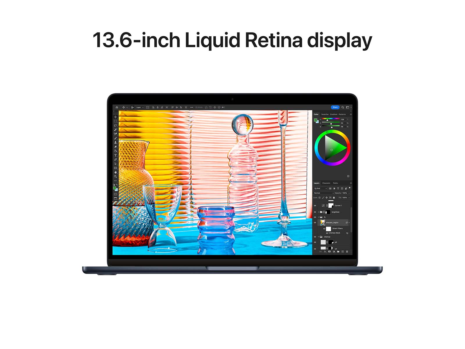 MacBook Air 2022 13" M2 8CPU, 8GPU, 16GB RAM, 256GB Midnight Apple
