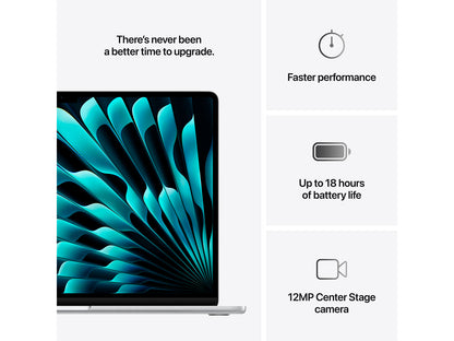 MacBook Air 2025 15" M4 10CPU, 10GPU, 24GB, 512GB - Silver Apple