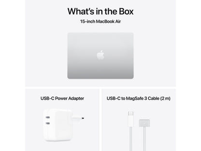 MacBook Air 2025 15" M4 10CPU, 10GPU, 24GB, 512GB - Silver Apple