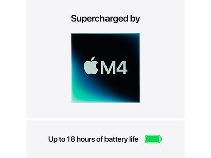 MacBook Air 2025 15" M4 10CPU, 10GPU, 24GB, 512GB - Silver Apple