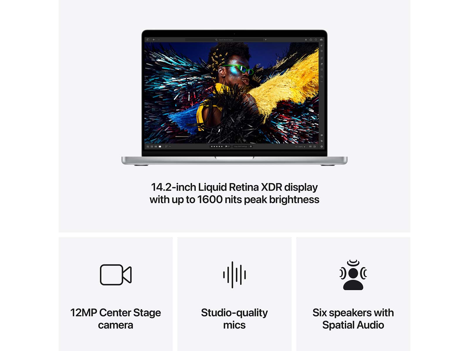 Apple MacBook Pro 14.2 24GB 512GB Apple M4 Pro 16-core Sølv Apple
