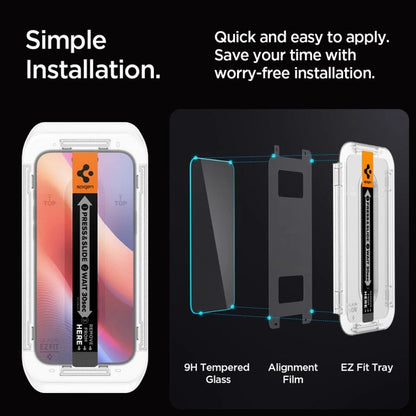 Spigen Glas TR "Ez Fit iPhone 16 Pro Spigen